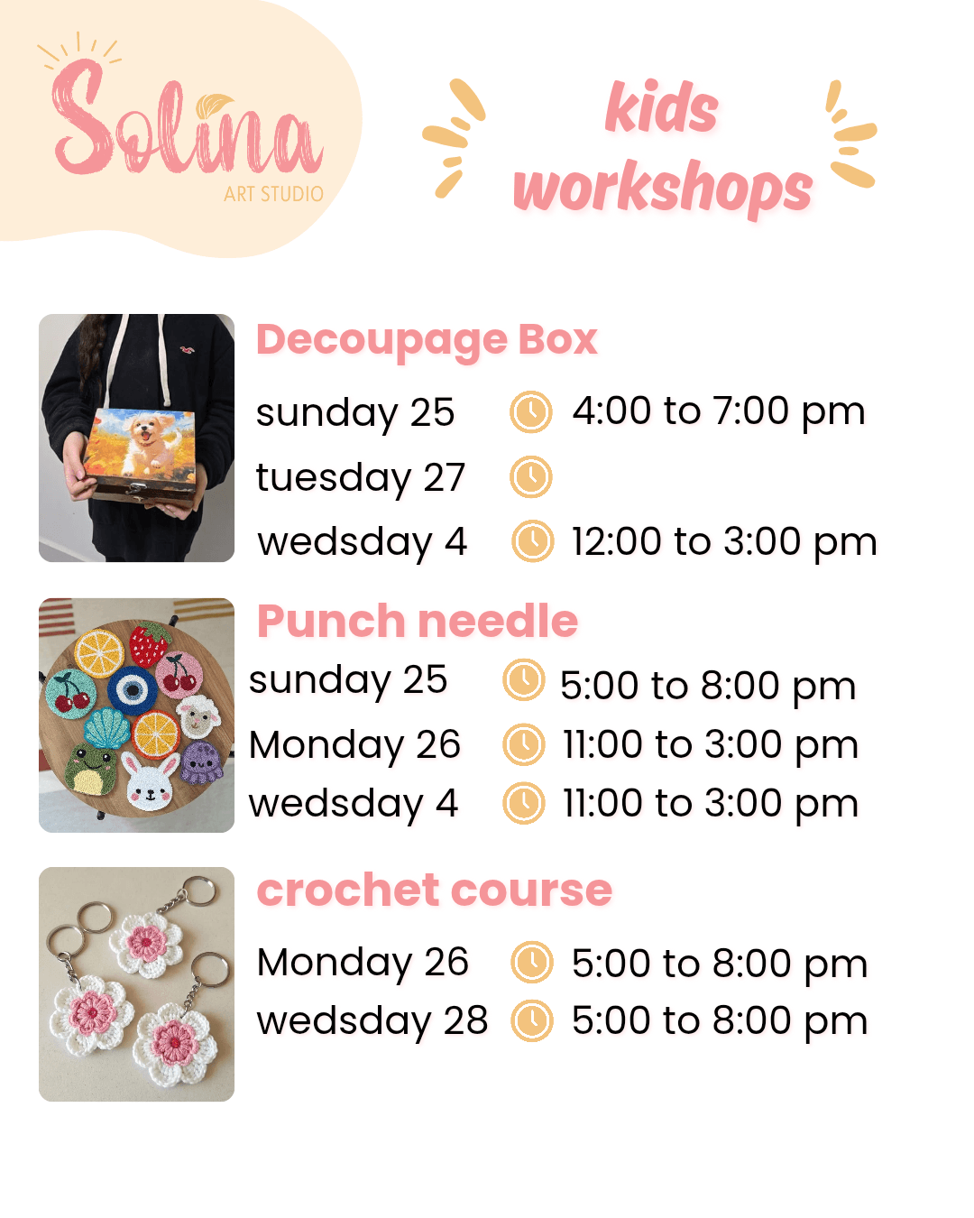 Handmade and art winter workshops photo 1