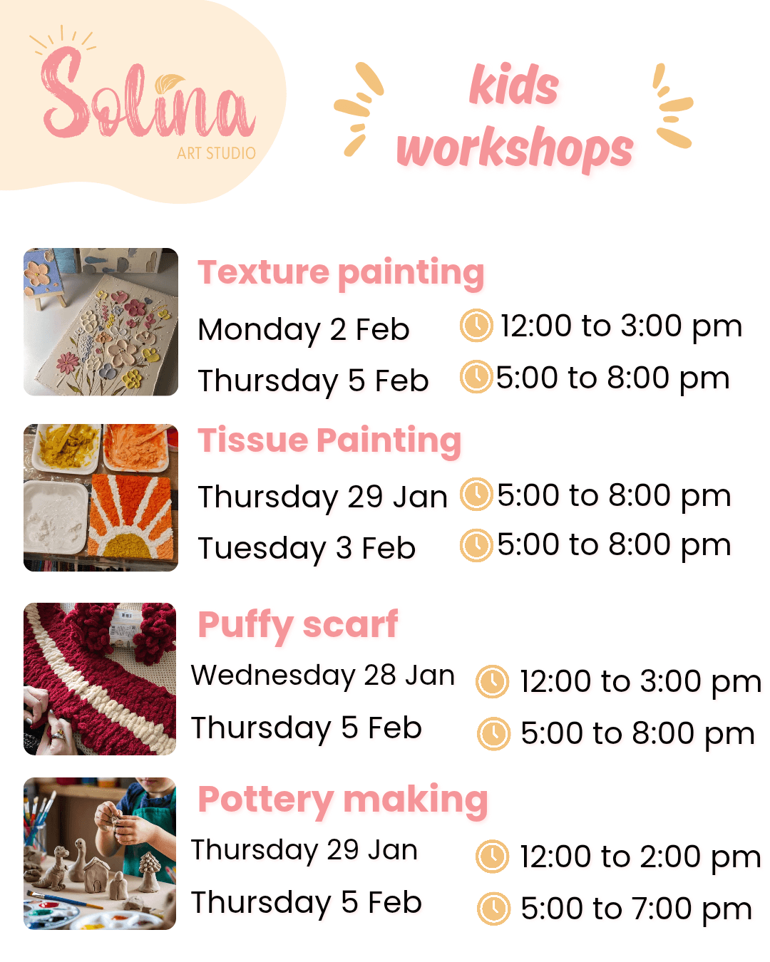 Handmade and art winter workshops photo 2